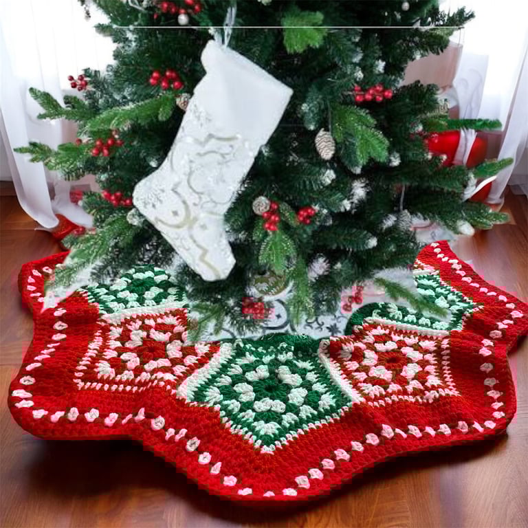 Christmas Tree Crochet Skirt