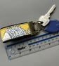 Hedgehog  keychain. Hedgehog keyring. Spike hedgehog key fob. - Image 8
