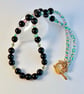 Green Necklace & Earrings Gift Set, Swarovski Crystals, Reduced To Clear - Image 3