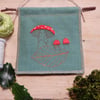 Fly Agaric- Dark green hanger on a piece of Beech