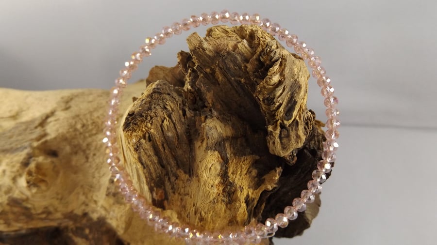  crystal memory wire bracelet