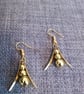 Gold Dangle Earrings - Image 2