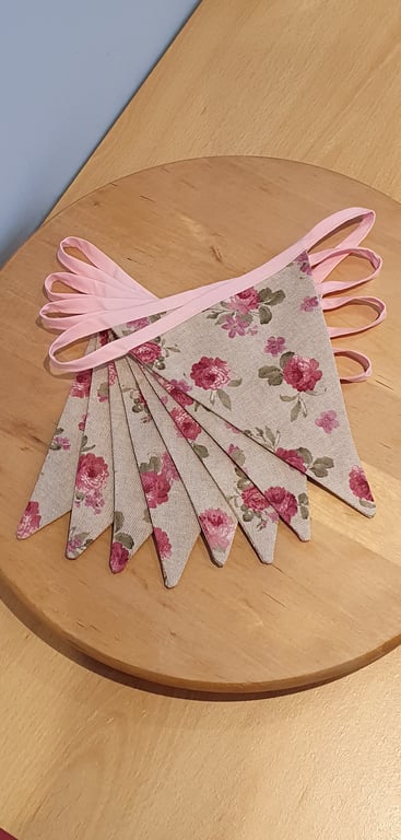 Vintage Rose Bunting