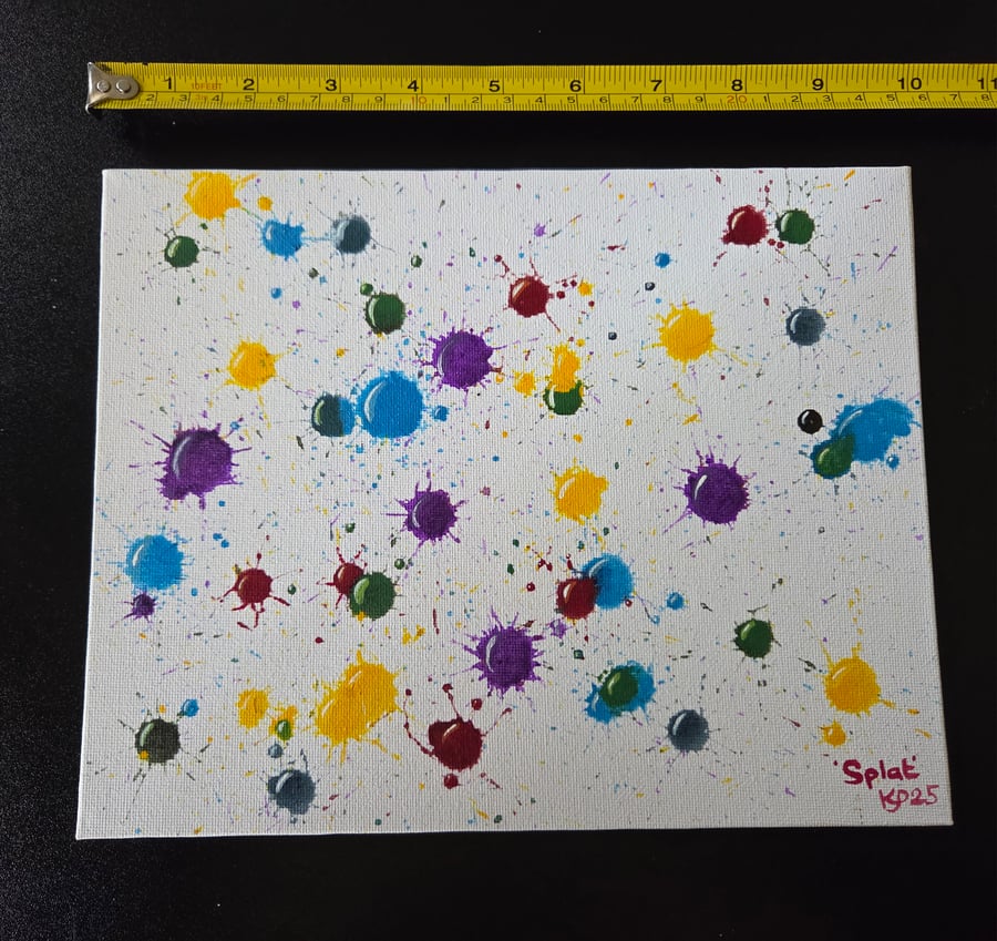Nipfest original painting - Splat
