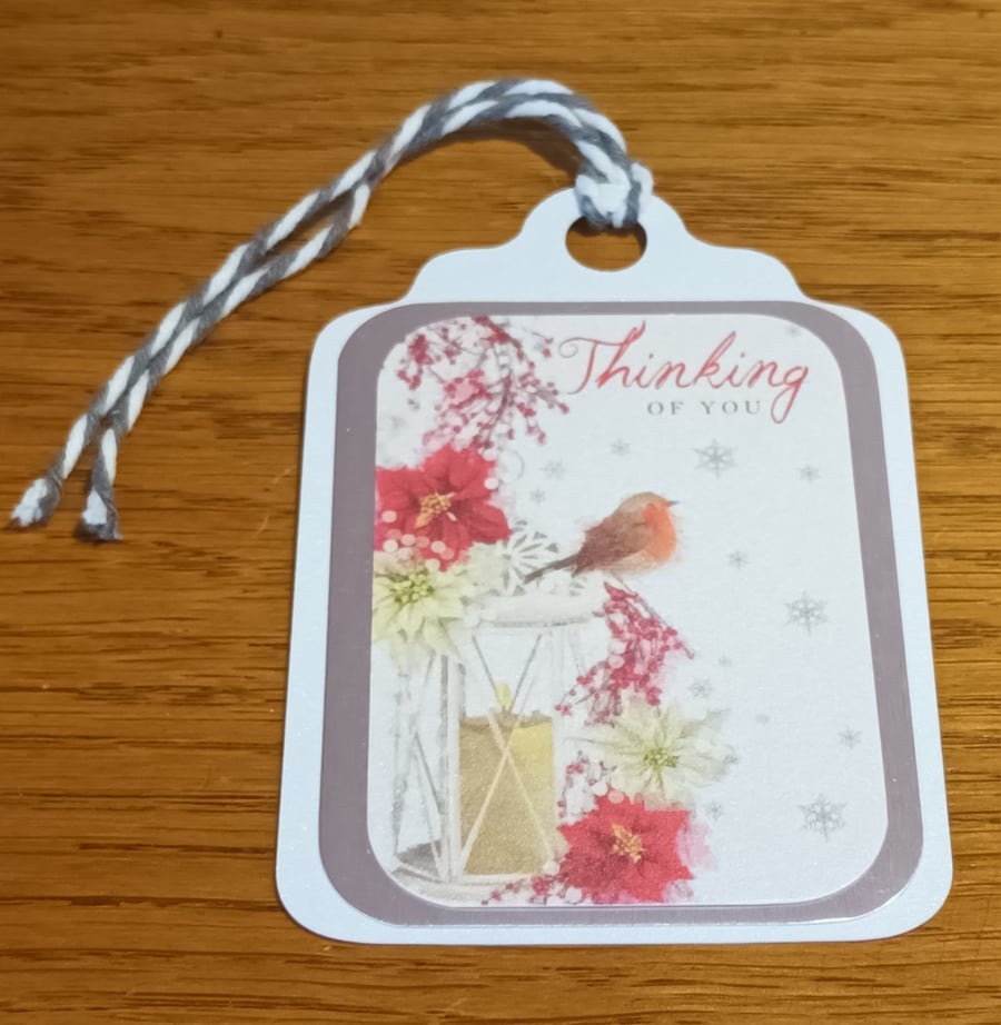 Christmas Gift Tag - Thinking Of You