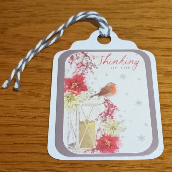Christmas Gift Tag - Thinking Of You