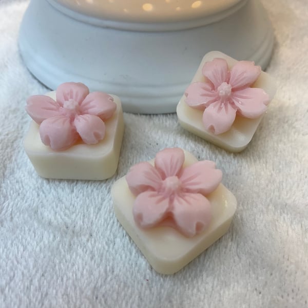 Handmade Cherry Blossom Shaped Soy Wax Melts