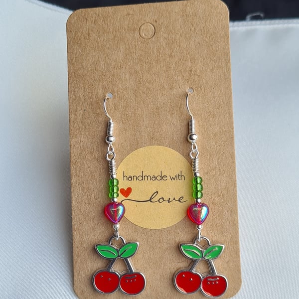 Gorgeous Cherry Earrings - Design 2