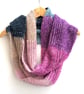 Checkerboard infinity scarf Knitting kit  - Image 4