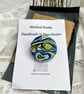 Brooch, Hand Embroidered abstract Van Gogh inspired design - Image 5