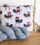 Project bag - a generously sized zipped pouch with detachable wristlet - Image 4
