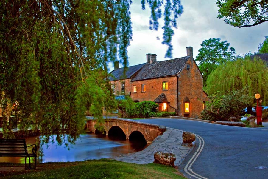 Bourton On The Water Cotswolds Photograph Print
