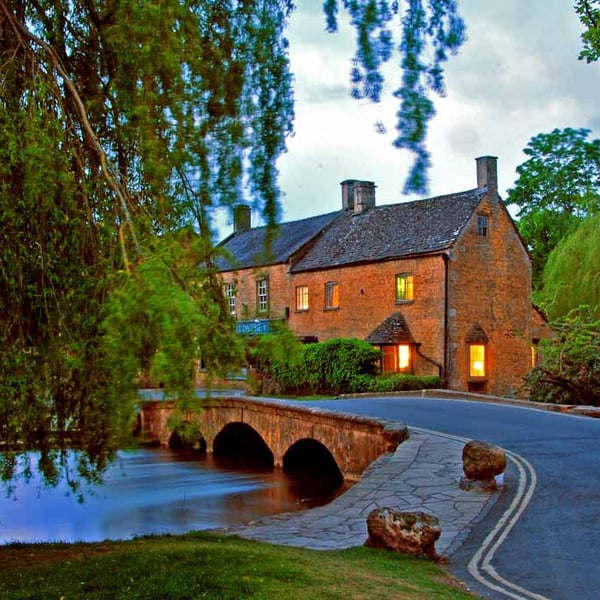 Bourton On The Water Cotswolds Photograph Print