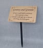 Custom Memorial Stake Grave-Tree Marker-Grave Plaque - Image 4