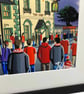 Wrexham. Framed & Unframed Art Print, Football Club AFC, Stadium Supporters Gift - Image 3