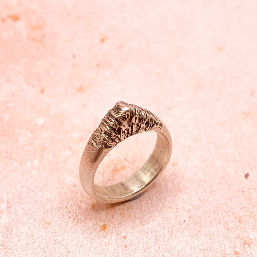 Sterling Silver Handmade Statement Ring