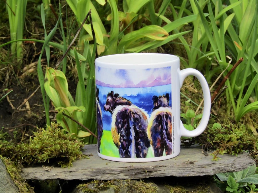 Belted Galloway Scottish Mug