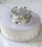 Silver Wave Spinner Ring - Image 3