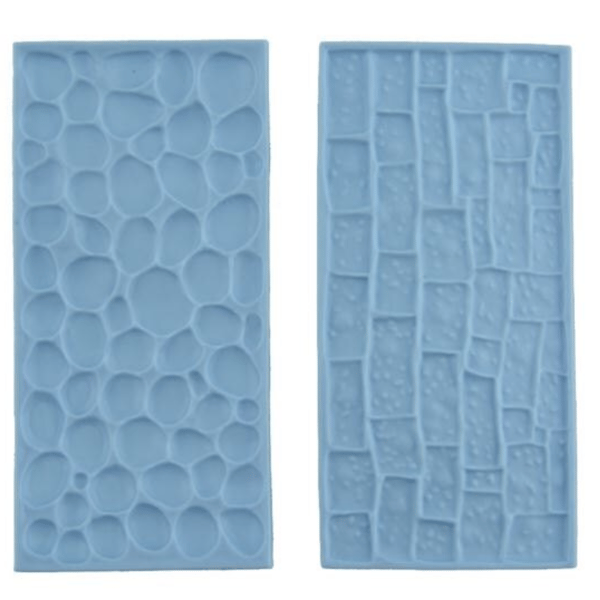 Stone & Pebble Effect Embossing Plates