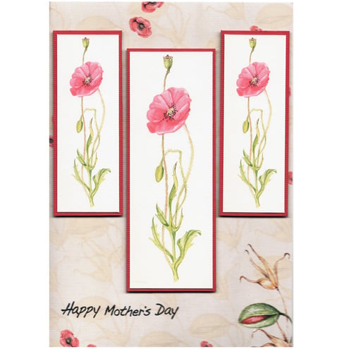 Mother's Day  Trio of Poppies (MD171)