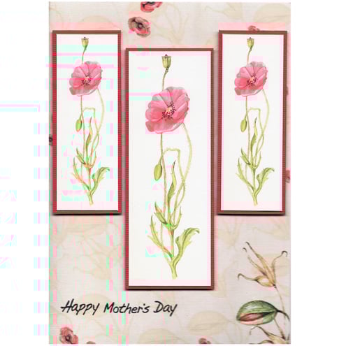 Mother's Day  Trio of Poppies (MD171)