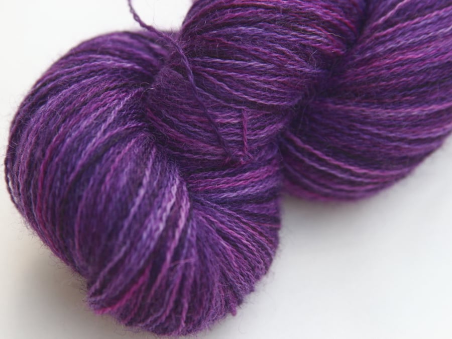 SALE Dancing Unicorn - Bluefaced Leicester 2-ply laceweight yarn