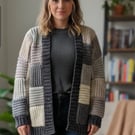 Bespoke Custom Order for Crochet Patchwork Cardigan 
