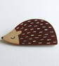 SALE Hand Painted Hedgehog Badge - Image 2