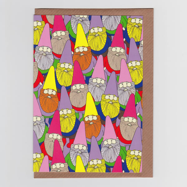 Mister Gnome, Greetings Card featuring Mister Gnome and Friends!
