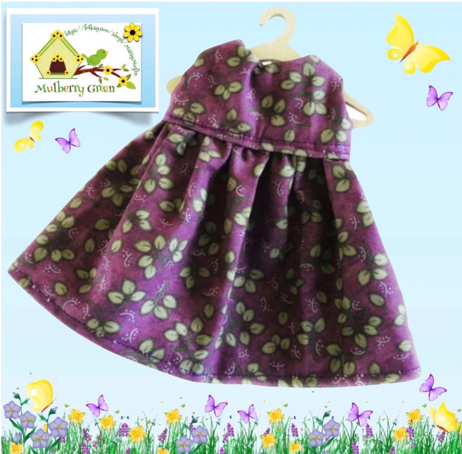 Sale Item - Purple Leaf Dress
