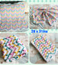 Bright crochet ripple blanket, boy or girl - Image 2