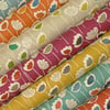Scandi Flower Tablecloth. Cotton. Many Colours . 100 to 400 x 135cm 