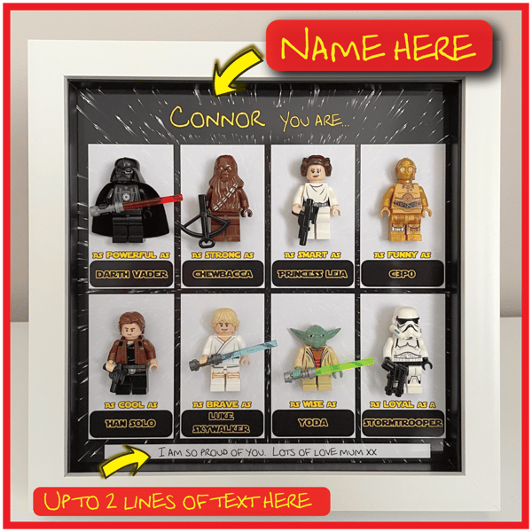 Star Wars Gifts for Him and Her Personalised Star Wars Birthday Christmas Gifts 