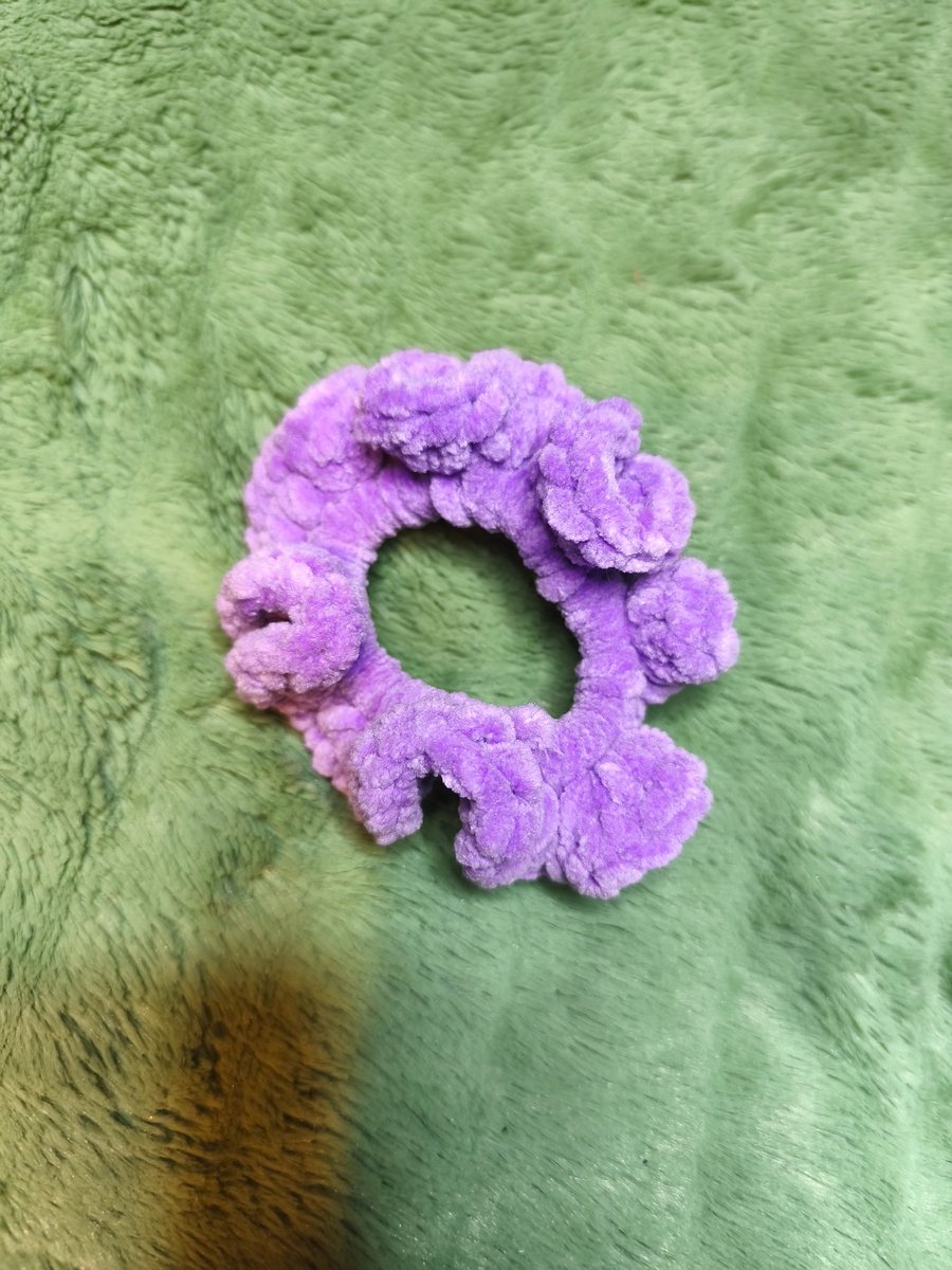 Lilac Extra Small Scrunchies Hair Ties
