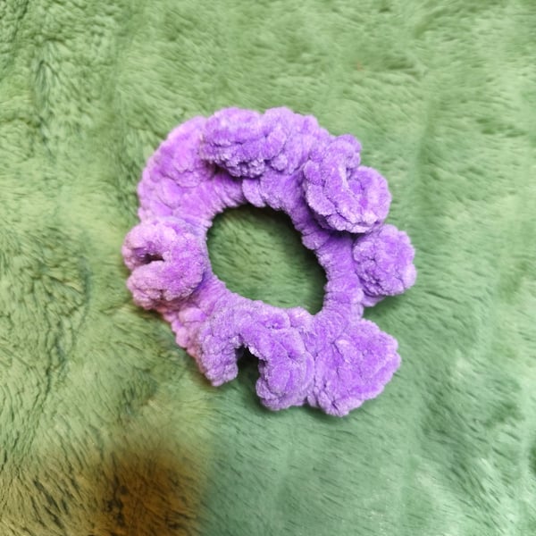 Lilac Extra Small Scrunchies Hair Ties
