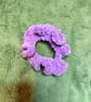 Lilac Extra Small Scrunchies Hair Ties - Image 1
