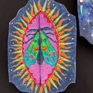 The Threshold Moth - Textile Art Shrine