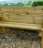 Childrens Wooden Outdoor DanDan Bench - Image 8