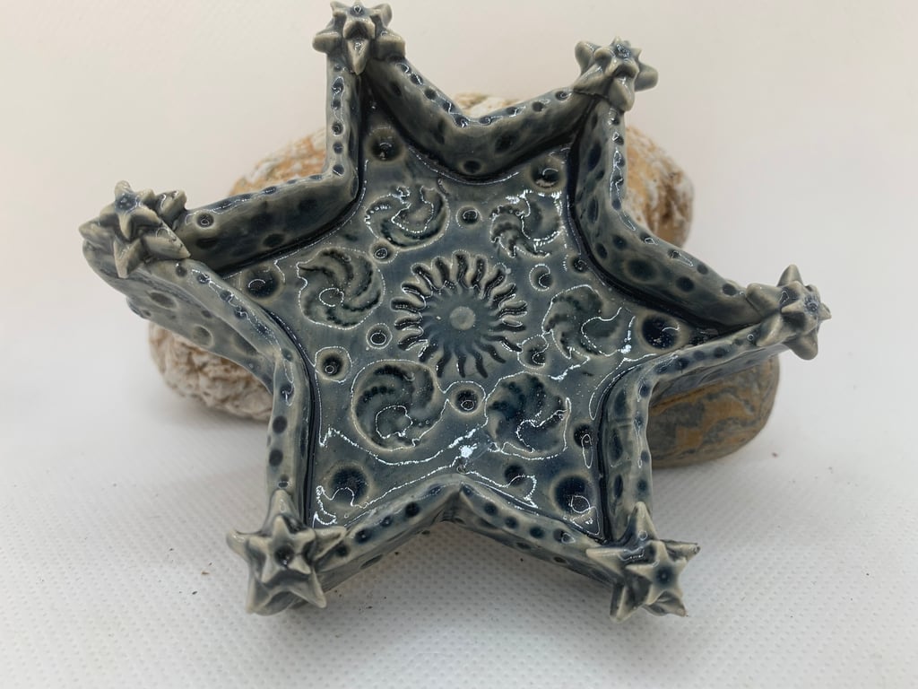 Star shaped tea  light holder