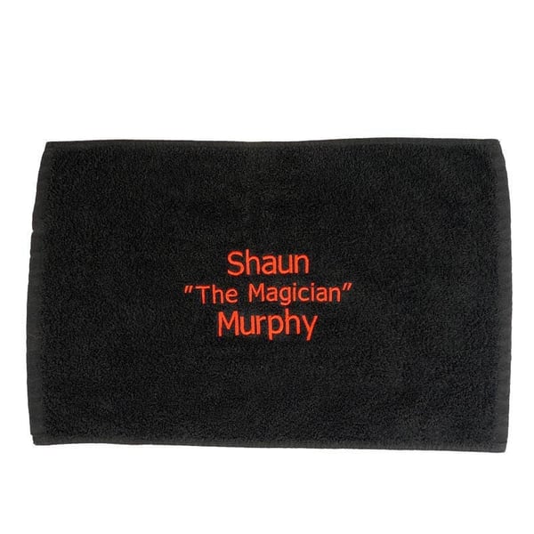 Embroidered Towel - Text Only - Snooker towel - Pool Towel