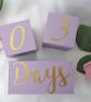Milestone Wood Blocks, Personalised Wood Blocks, Nursery Decor, Baby Room Decor, - Image 3