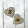 Hanging Heart- Bee