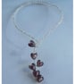 Purple heart necklace - Image 1