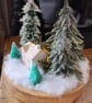 Christmas Wintery Scene Table Centerpiece - Image 4