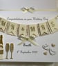 Personalised Handmade Wedding Day Card Gift Boxed Keepsake Ivory - Image 9