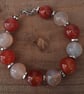 Handmade Indian Agate Bracelet - Image 1