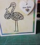 Unisex new baby card - Image 1