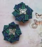 Cute Tartan Ruffle Hair Clips Plaid Ribbon Ruffle - Mixed Colours - Image 5