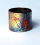 Etched copper hare ring - adjustable size - Image 2