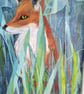 Original Painting of Fox framed painting  - Image 2